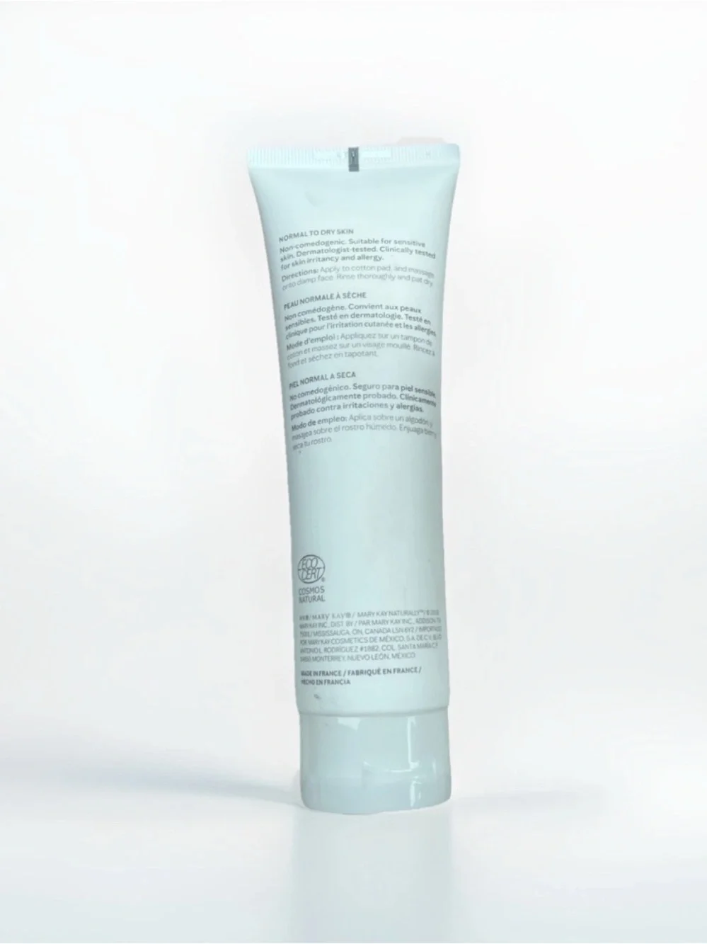 Mary Kay Naturally Purifying Cleanser # 110060  Normal To Dry Skin 4.5 Oz NEW